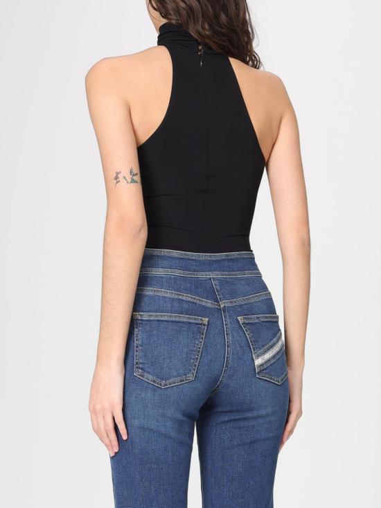 26SS 엘리자베타프랜치 민소매 티셔츠 BO01761E2 110 Black - ELISABETTA FRANCHI