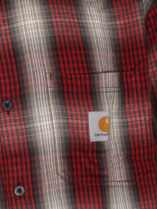 26SS 칼하트 WIP 긴팔 셔츠 I035954 3I2XX Red - CARHARTT WIP