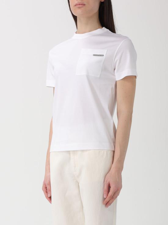 26SS 브루넬로 쿠치넬리 반팔 티셔츠 M0T81EC710 C6159 White - BRUNELLO CUCINELLI