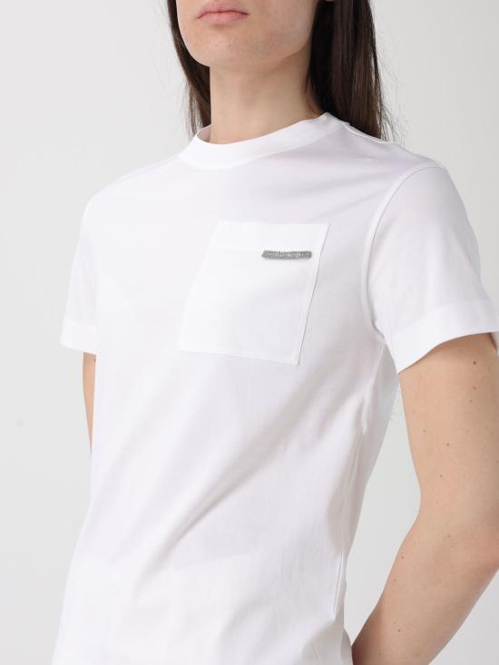 26SS 브루넬로 쿠치넬리 반팔 티셔츠 M0T81EC710 C6159 White - BRUNELLO CUCINELLI