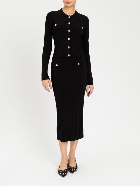 26SS 액티튜드 트윈세트 롱 스커트 261AP3113 13227 Black - ACTITUDE TWINSET