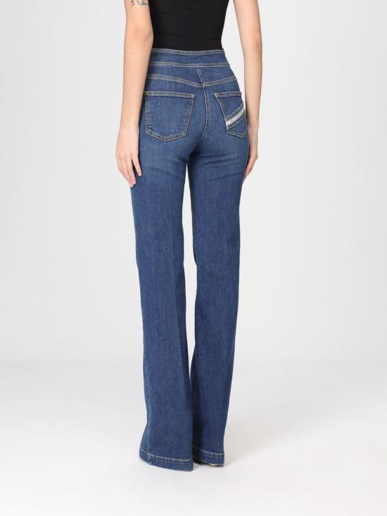 26SS 엘리자베타프랜치 데님 팬츠 PJ19D61E2 104 Blue - ELISABETTA FRANCHI