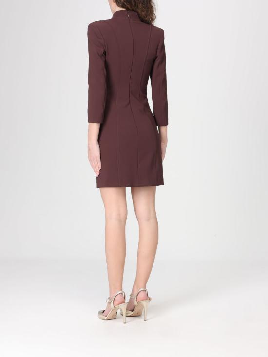 26SS 엘리자베타프랜치 롱 원피스 AB86961E2 644 Brown - ELISABETTA FRANCHI