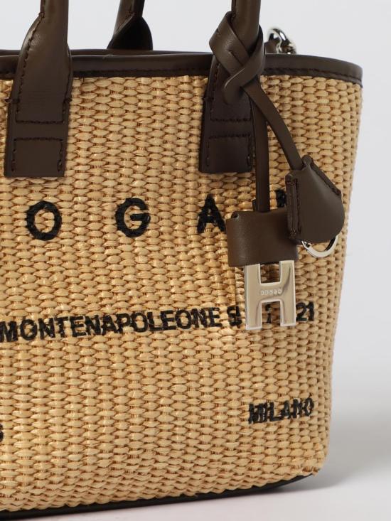 26SS 호간 토트백 KBW01TA5100UYI 7E06 Beige - HOGAN