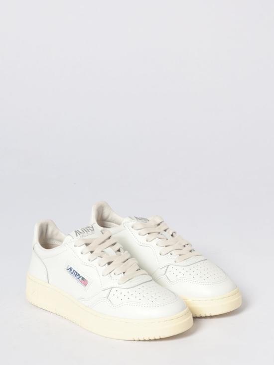 26SS 오트리 메달리스트 로우 스니커즈 AULWLL15 White - AUTRY