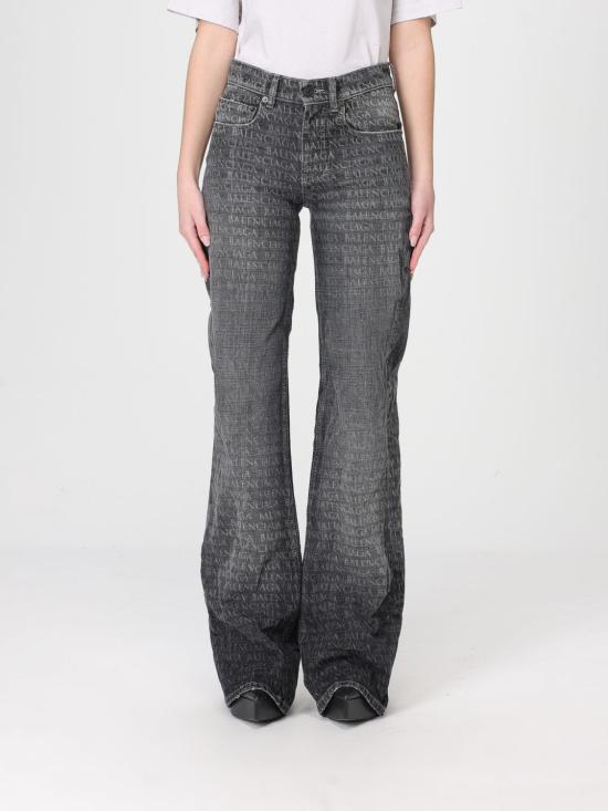 26SS 발렌시아가 데님 팬츠 852328TTWA5 1037 Black