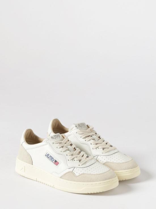 26SS 오트리 메달리스트 로우 스니커즈 AULMLS33 White - AUTRY