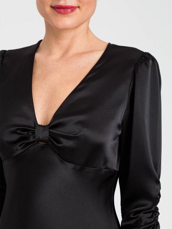 26SS 액티튜드 트윈세트 롱 원피스 261AP2251 00006 Black - ACTITUDE TWINSET