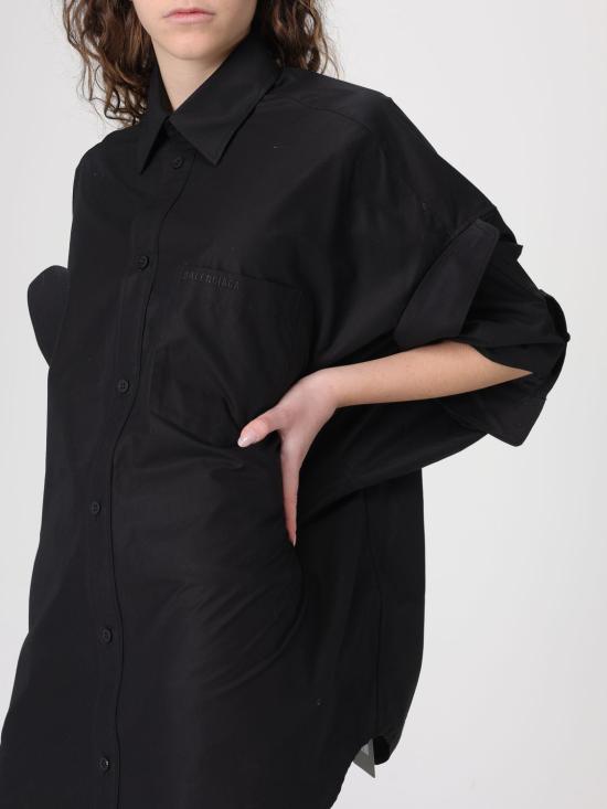 26SS 발렌시아가 셔츠 834033TNM60 1000 Black - BALENCIAGA