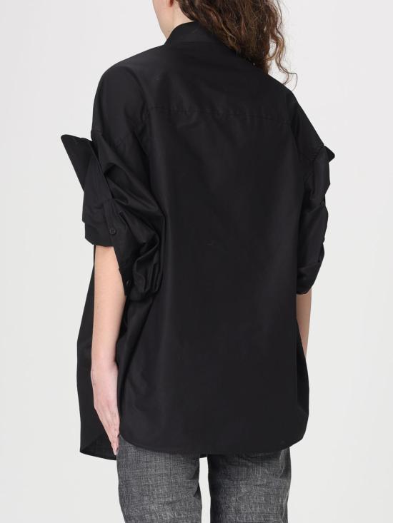 26SS 발렌시아가 셔츠 834033TNM60 1000 Black - BALENCIAGA