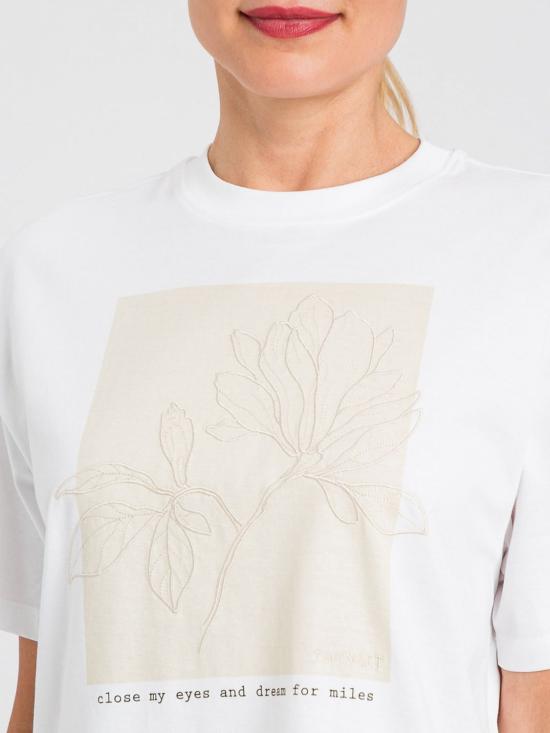 26SS 트윈셋 반팔 티셔츠 261TE2090 13328 Ivory - TWINSET