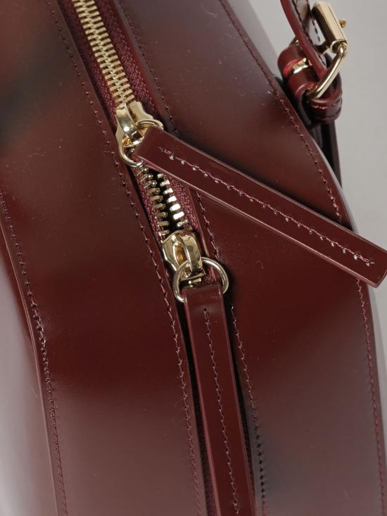 26SS 아페쎄 버지니아 박스 백 PXBMWF67017 GAE Burgundy - A.P.C.