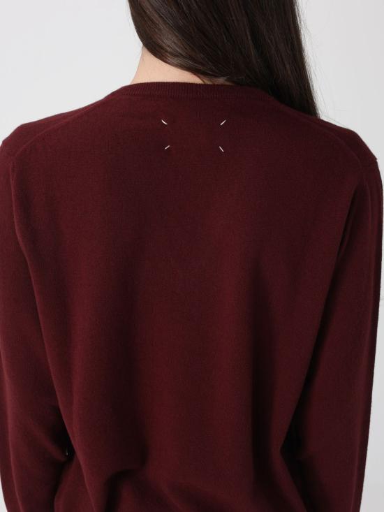 26SS 마르지엘라 스웨터 S51HN0006M13225 211 Burgundy - MAISON MARGIELA