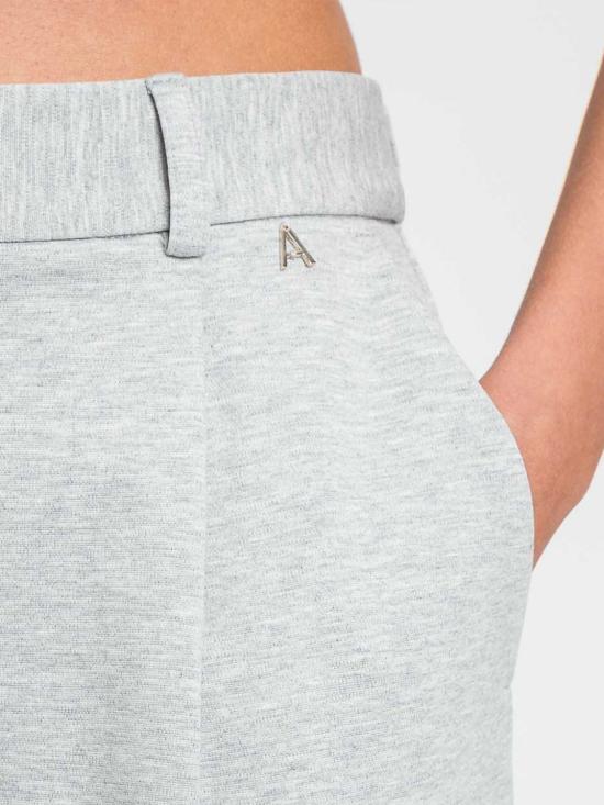 26SS 액티튜드 트윈세트 스트레이트 팬츠 261AP2145 12837 Grey - ACTITUDE TWINSET