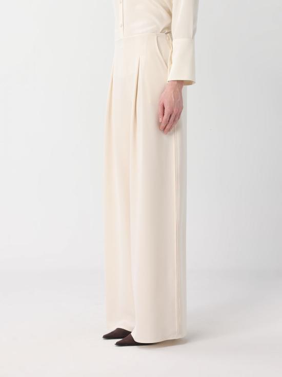 26SS 막스마라 팔루데 플리츠 팬츠 2611131018600 036 White - MAX MARA