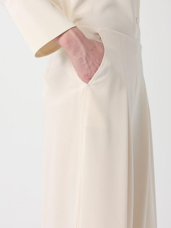 26SS 막스마라 팔루데 플리츠 팬츠 2611131018600 036 White - MAX MARA