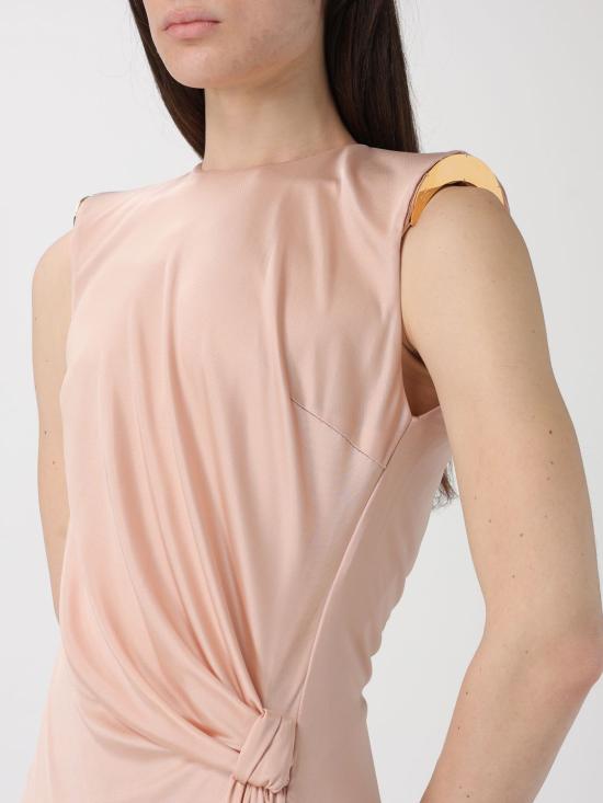 26SS 엘리자베타프랜치 롱 원피스 ABR2461E2 EA1 Pink - ELISABETTA FRANCHI