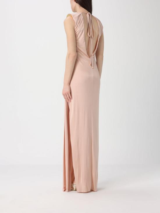 26SS 엘리자베타프랜치 롱 원피스 ABR2461E2 EA1 Pink - ELISABETTA FRANCHI