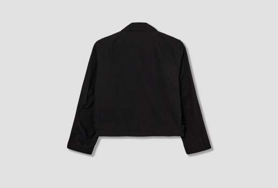 26SS SALON C. LUNDMAN 자켓 조각적인 블라우스 - 코튼 크레이프 트윌 CL211 블랙 - OTHER BRANDS