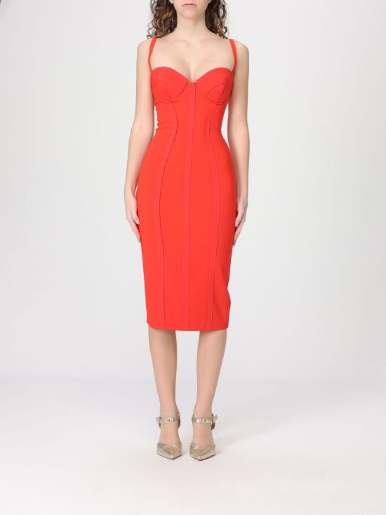 26SS 엘리자베타프랜치 롱 원피스 AB91861E2 H85 Orange