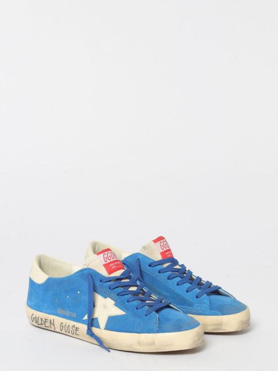 26SS 골든구스 슈퍼스타 스니커즈 GMF00101F008116 50749 Blue - GOLDEN GOOSE