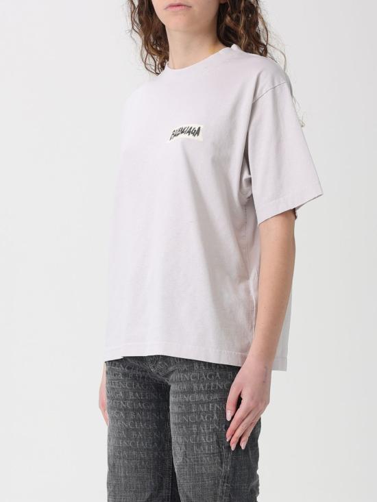 26SS 발렌시아가 반팔 티셔츠 850990TTVL6 9012 White - BALENCIAGA