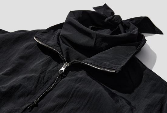 26SS SALON C. LUNDMAN 자켓 지퍼업 스포츠 재킷 (안감 없음) - 리몬타 나일론 CL215 블랙 - OTHER BRANDS