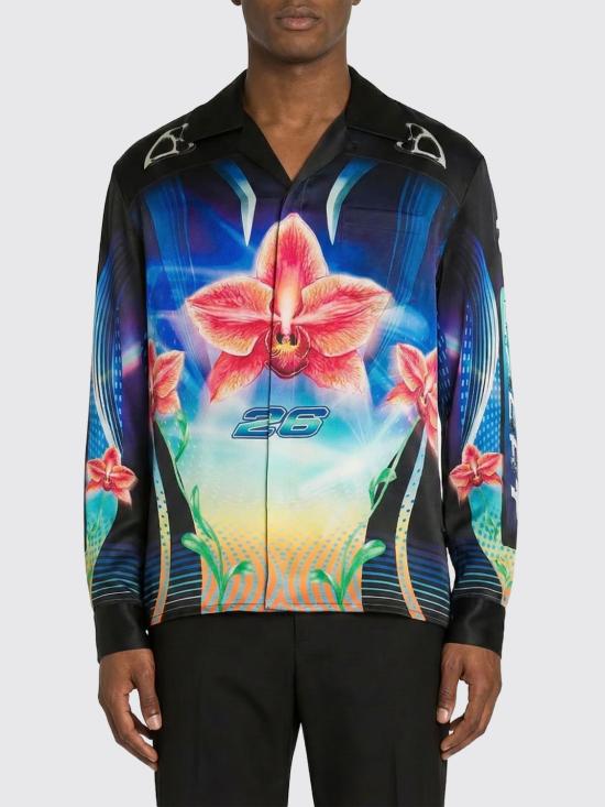 26SS 카사블랑카 긴팔 셔츠 MSP26SH006 02 Ruby