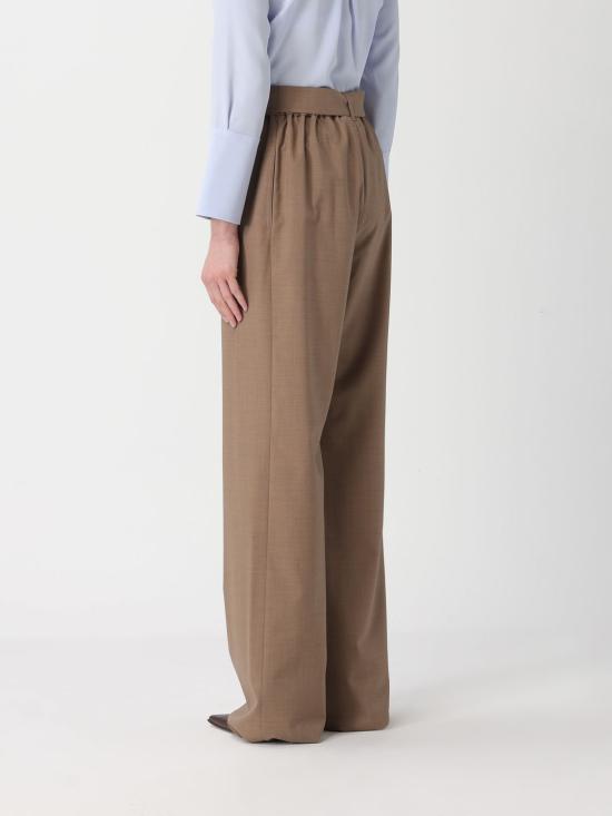 26SS 막스마라 스트레이트 팬츠 2611131141600 001 Brown - MAX MARA