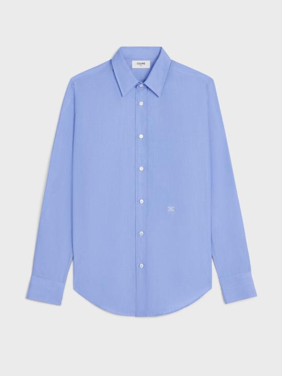 26SS 셀린느 긴팔 셔츠 RC0BZ2N91 07EU Blue