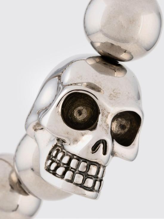 26SS 알렉산더 맥퀸 반지 858374J160Y 0446 Silver - ALEXANDER MCQUEEN