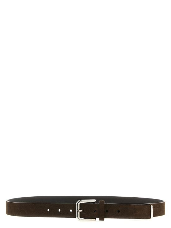 26SS 브루넬로 쿠치넬리 가죽 벨트 MAUGP317C7284