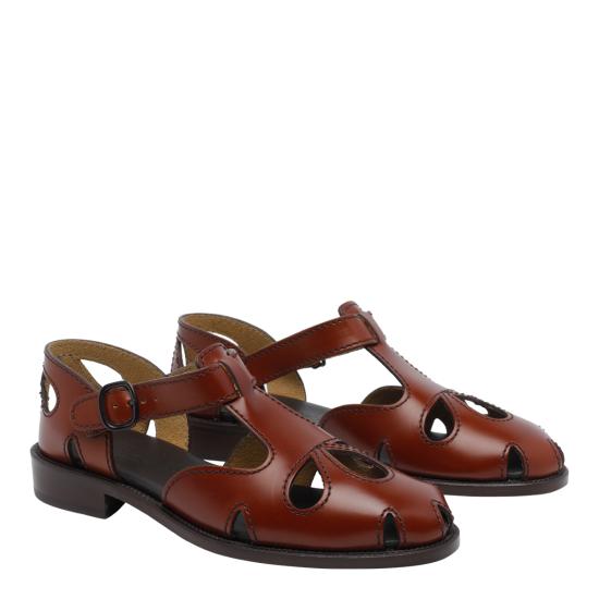 26SS 헤레우 샌들 FLORSLWFS26 TAN Brown - HEREU