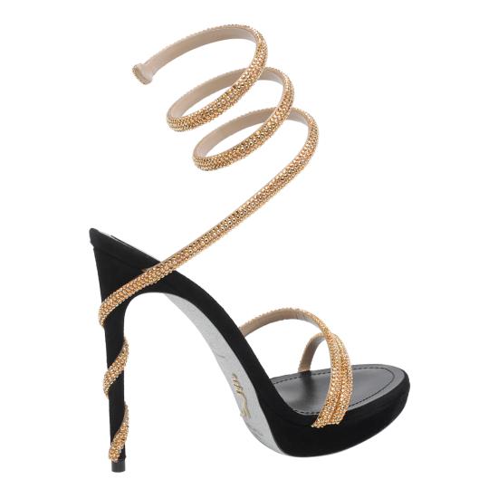 26SS 르네 카오빌라 샌들 C12597 120R001V184 Golden - RENE CAOVILLA