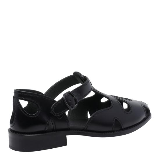 26SS 헤레우 샌들 FLORSLWFS26 BLACK Black - HEREU