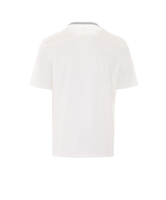 26SS 브루넬로 쿠치넬리 반팔 티셔츠 M0B131001G CFR27 White - BRUNELLO CUCINELLI