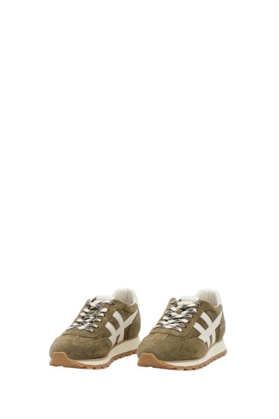 26SS 호간 스니커즈 HXM7010FZ80UHO419L Green - HOGAN