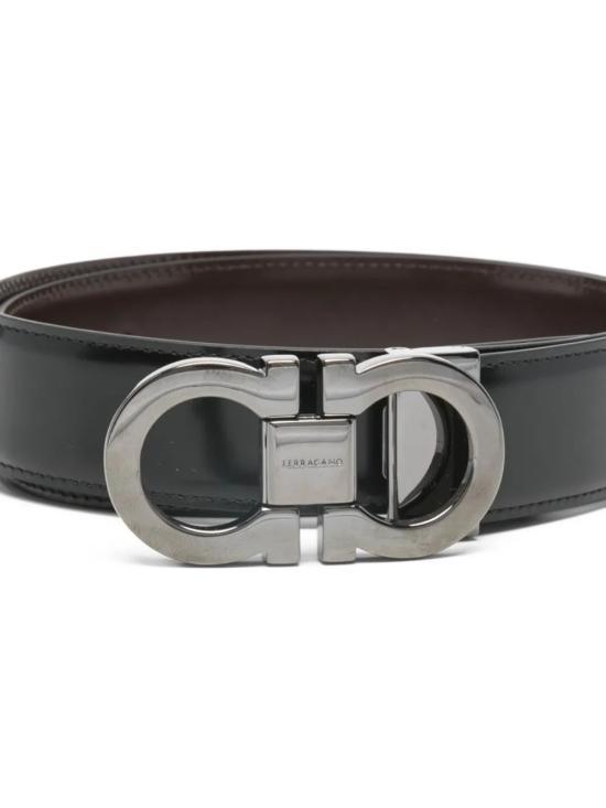 26SS 살바토레 페라가모 가죽 벨트 679535 644557001 Black - SALVATORE FERRAGAMO