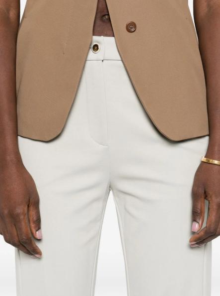 26SS 핑코 스트레이트 팬츠 104926A36R I18 Grigio colomba - PINKO