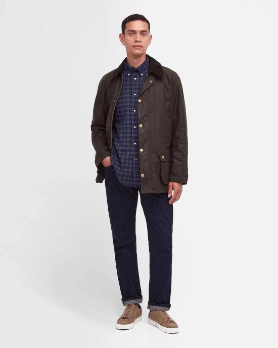 26SS 바버 애쉬비 왁스 자켓 MWX0339 MWX OL71 Olive - BARBOUR