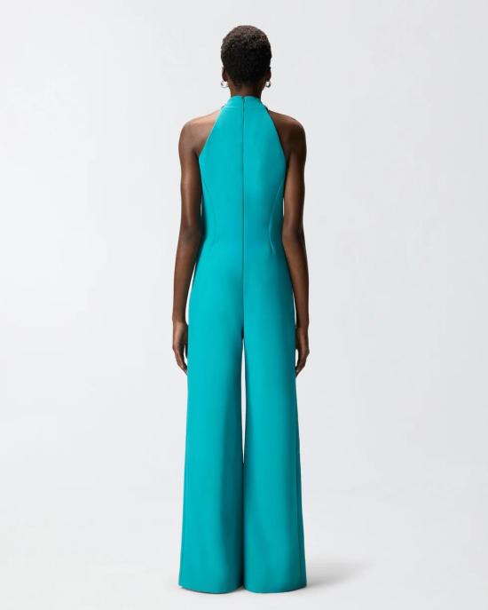 26SS 핑코 점프수트 106617A34P V76 Verde mattonella - PINKO