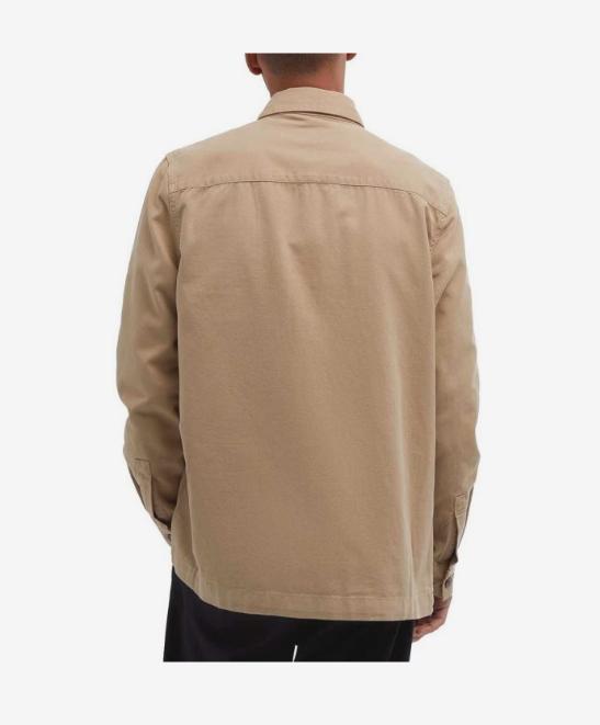 26SS 바버 워시드 코튼 오버셔츠 MOS0281 MOS ST17 - BARBOUR