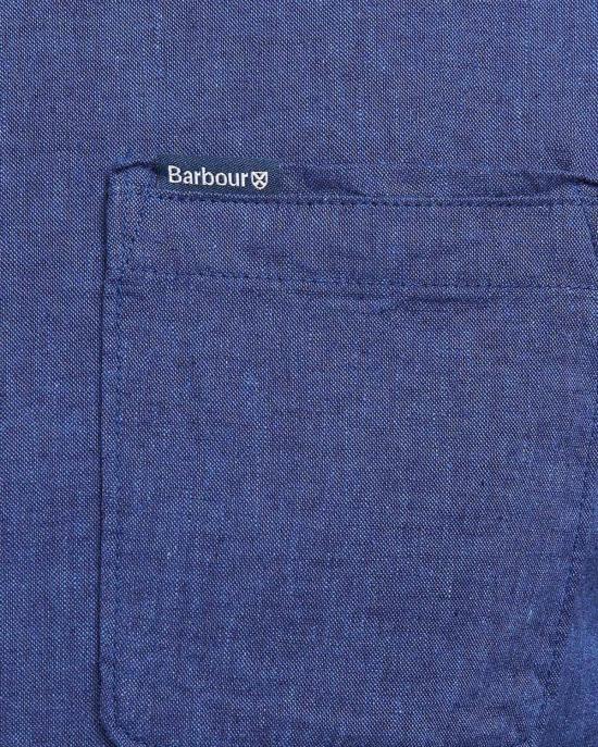 26SS 바버 긴팔 셔츠 MSH5090 MSH IN32 Blue - BARBOUR