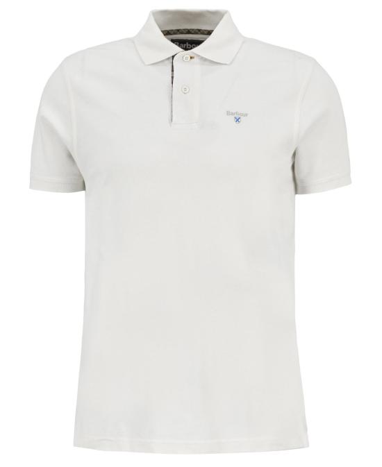 26SS 바버 폴로 티셔츠 MML0012 MML WH71 Whisper white classic