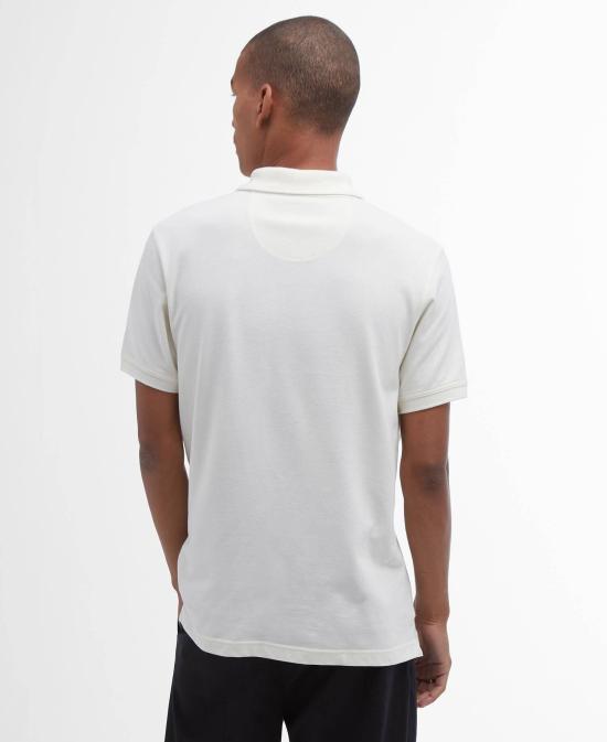 26SS 바버 폴로 티셔츠 MML0012 MML WH71 Whisper white classic - BARBOUR