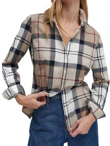 26SS 바버 셔츠 LSH1353 LSH BR37 Hessian tartan - BARBOUR