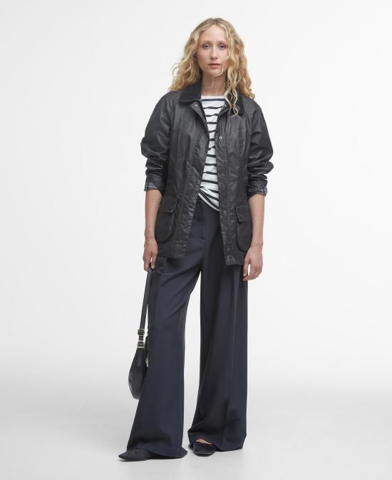 26SS 바버 비드넬 왁스 재킷 LWX0667 LWX BK11 Black - BARBOUR