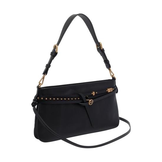 26SS 핑코 토트백 106176A0QO Z99Q Nero antique gold - PINKO