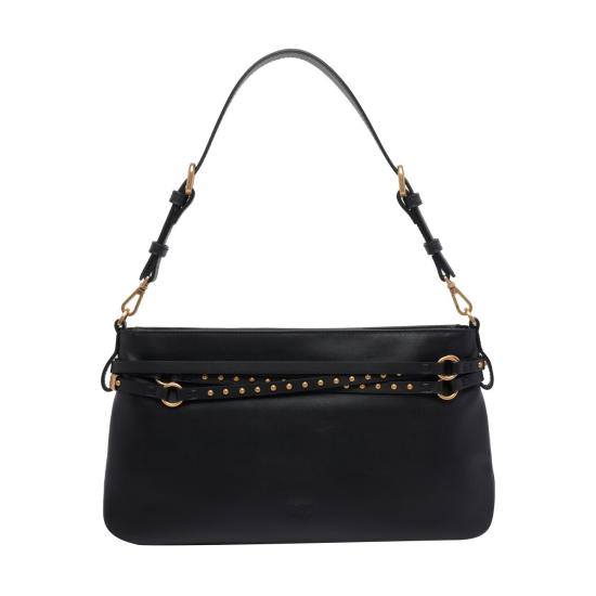 26SS 핑코 토트백 106176A0QO Z99Q Nero antique gold - PINKO