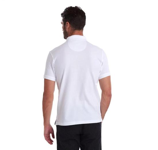 26SS 바버 폴로 티셔츠 MML0012 MML WH11 White dress - BARBOUR